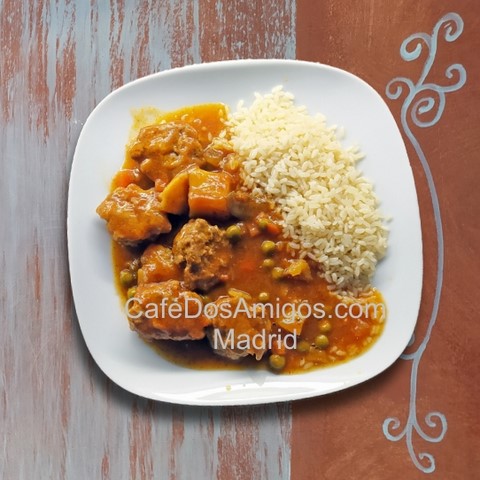 Café Dos Amigos Madrid ALBOLDIGAS JARDINERA